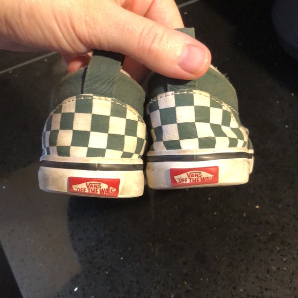 Vans toddler checkered slide ons - Picture 2 of 4